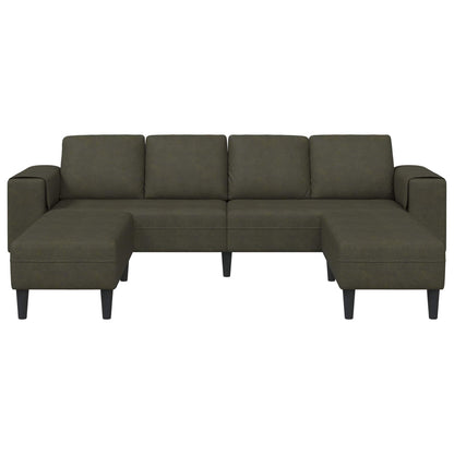 Living Room Couch 3 pcs Army Green