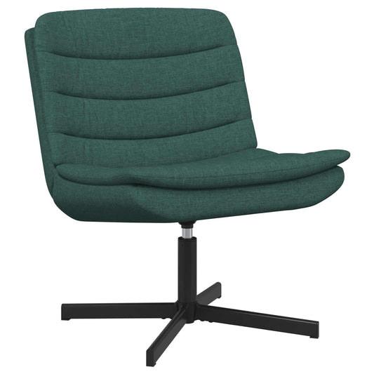 Swivel Chair Dark Green 63 x 75 x 76 cm Fabric