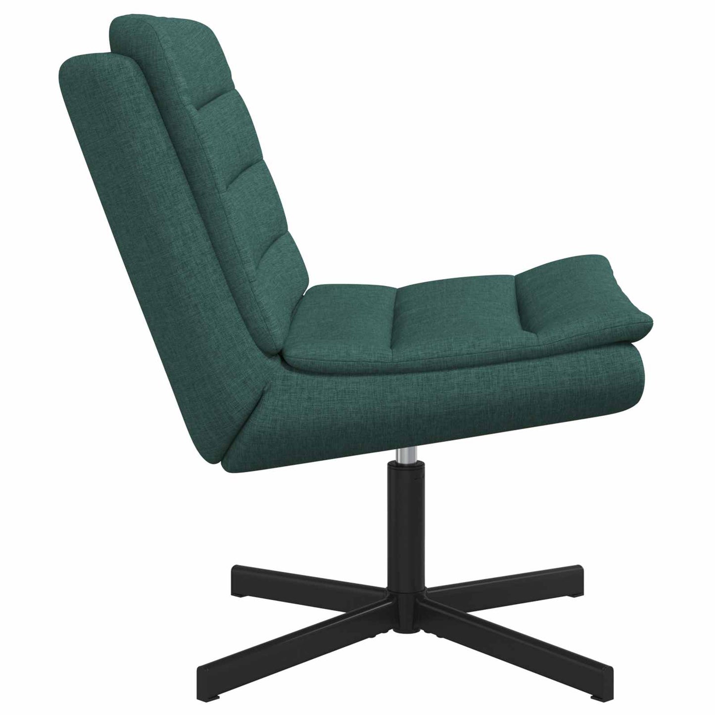 Swivel Chair Dark Green 63 x 75 x 76 cm Fabric