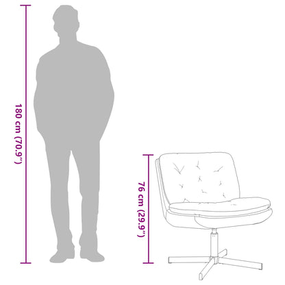 Swivel Relaxing Chair Wine Red 63 x 75 x 76 cm Velvet