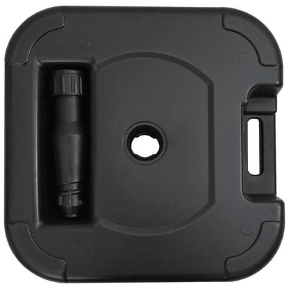 Parasol Base Black 45 x 45 x 29.5 cm High-density polyethylene