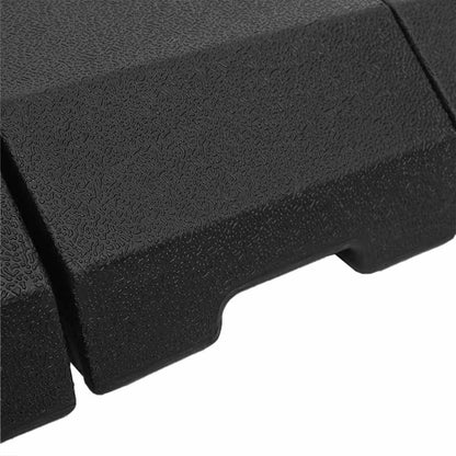 Cantilever Umbrella Base Black 98 x 98 x 98 cm