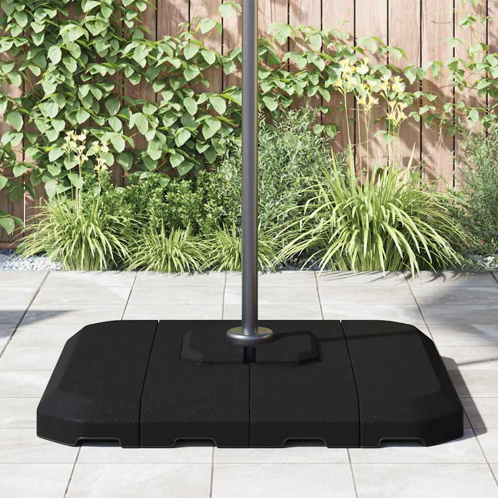 Cantilever Umbrella Base Black 98 x 98 x 98 cm