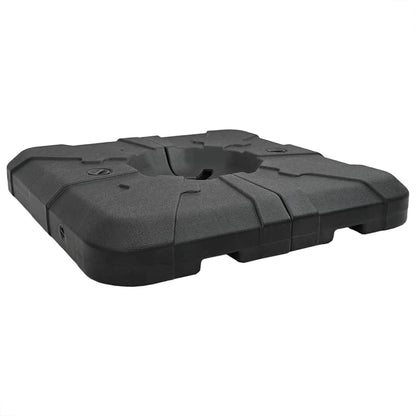 Cantilever Umbrella Base Black 88.5 x 88.5 x 12 cm