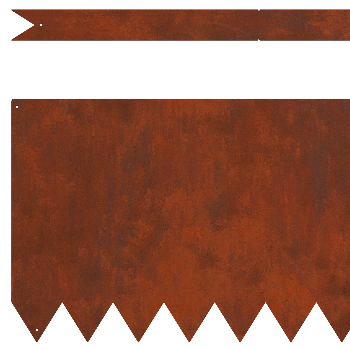 Lawn Edging 30 pcs Rusty 100 x 0.05 x 30 cm Weathering Steel
