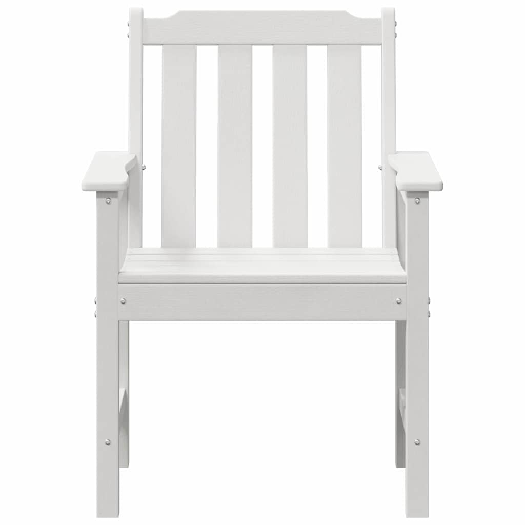 Garden Chair 4 pcs White 65.5 x 59 x 88 cm Polyethylene