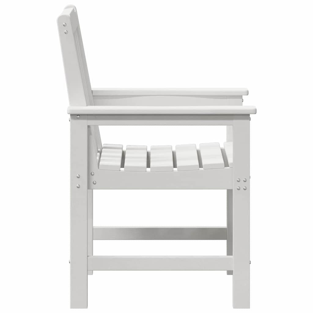 Garden Chair 4 pcs White 65.5 x 59 x 88 cm Polyethylene