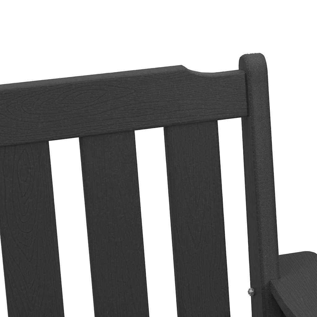 Garden Chair 4 pcs Black 65.5 x 59 x 88 cm Polyethylene