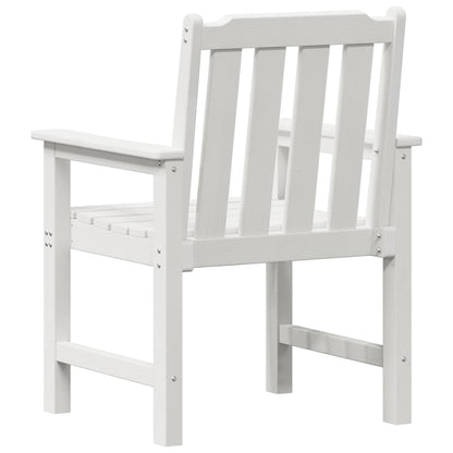 Garden Chair 6 pcs White 65.5 x 59 x 88 cm Polyethylene