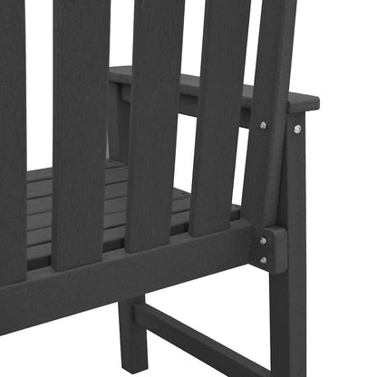 Garden Chair 6 pcs Black 65.5 x 59 x 88 cm Polyethylene