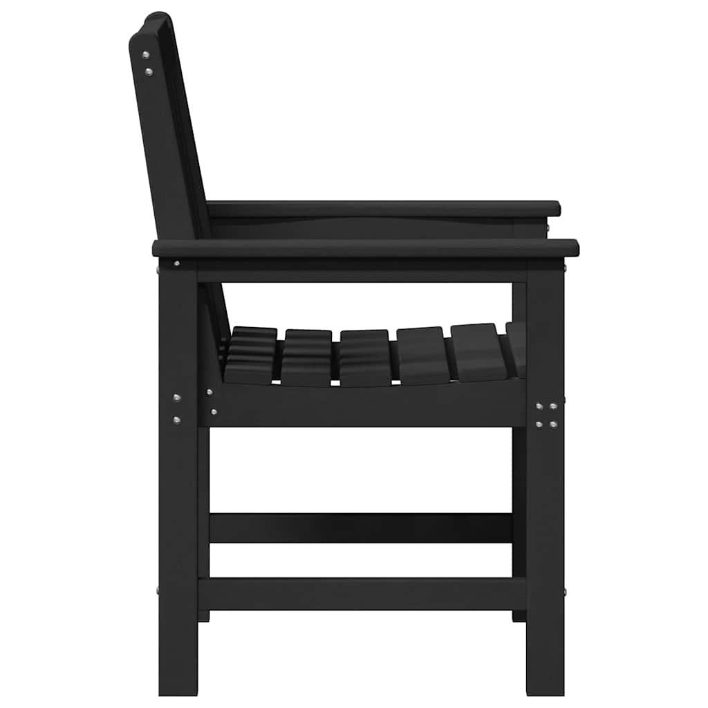 Garden Chair 6 pcs Black 65.5 x 59 x 88 cm Polyethylene