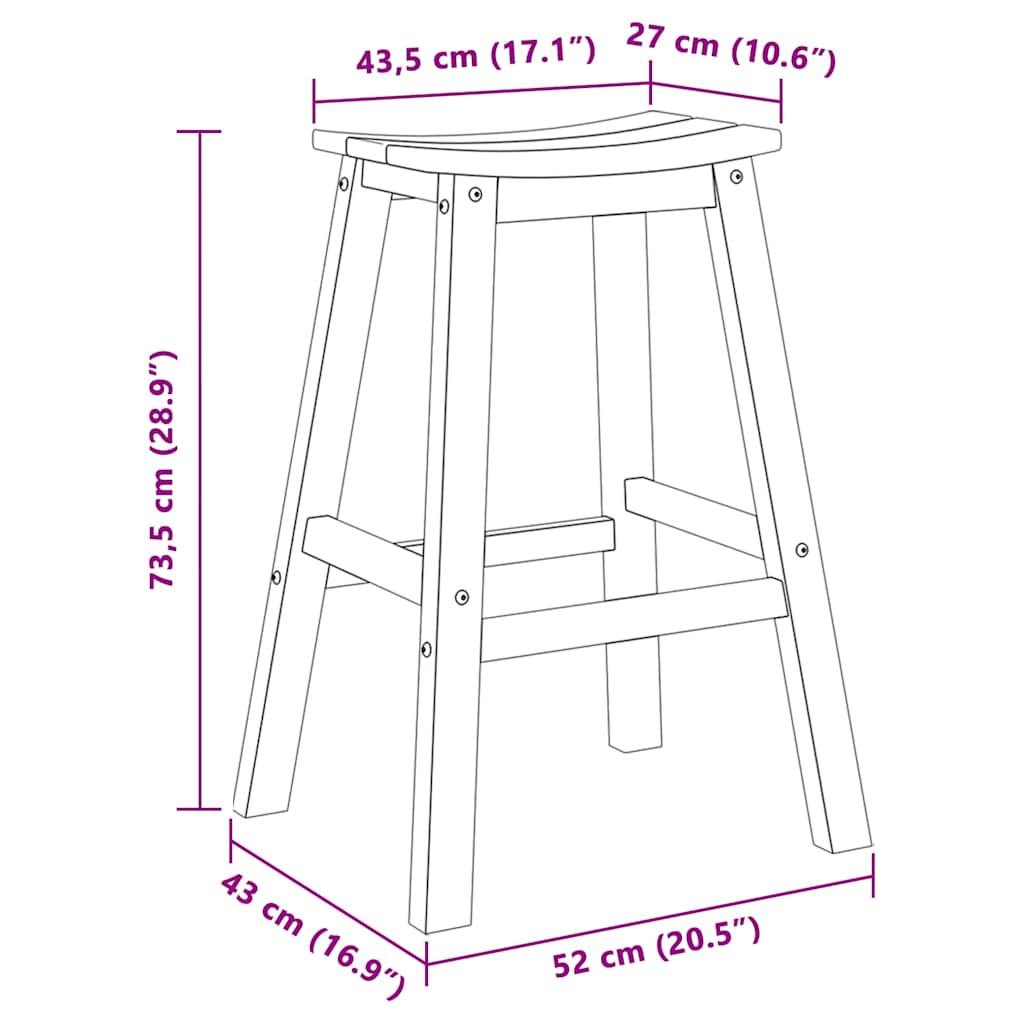 Garden Bar Set 6 pcs Light Grey HDPE
