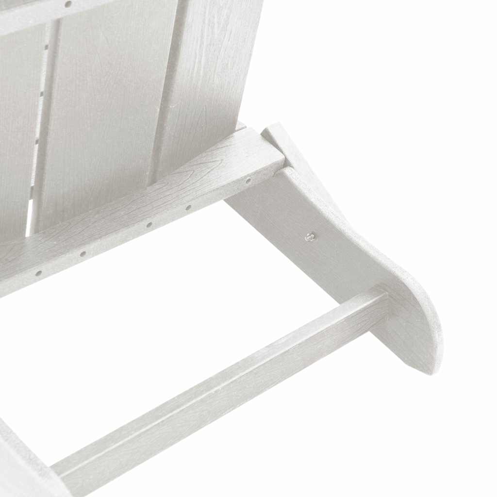 Garden Chair 2 pcs White 80.5 x 74.5 x 92 cm Polyethylene