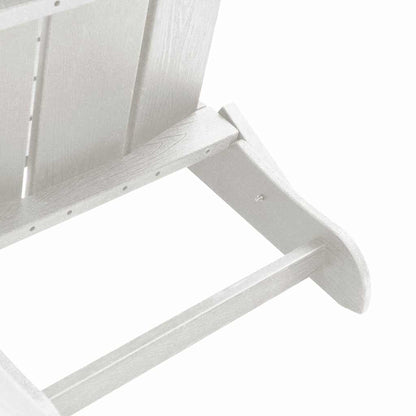Garden Chair 2 pcs White 80.5 x 74.5 x 92 cm Polyethylene