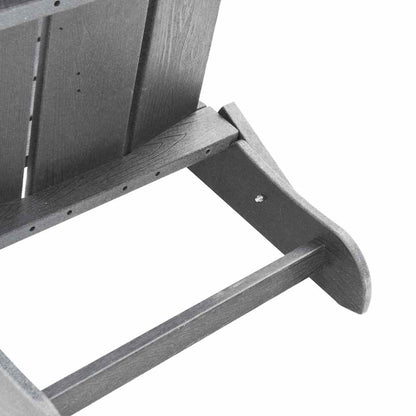 Garden Chair 2 pcs Light Grey 80.5 x 74.5 x 92 cm Polyethylene