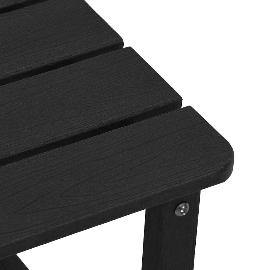 Garden Chair 3 pcs Black 80.5 x 74.5 x 92 cm Polyethylene
