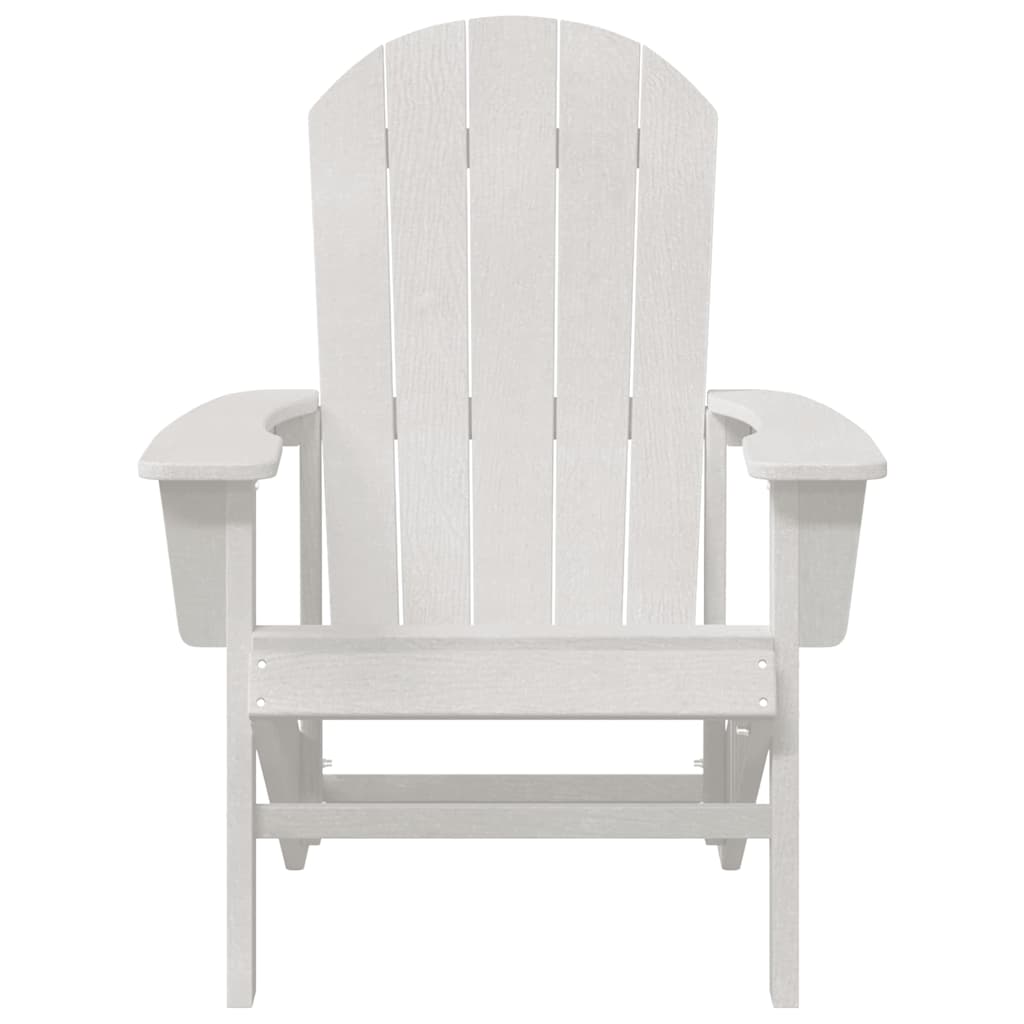 Garden Chair 2 pcs White 82 x 74 x 92 cm Polyethylene