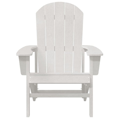 Garden Chair 2 pcs White 82 x 74 x 92 cm Polyethylene