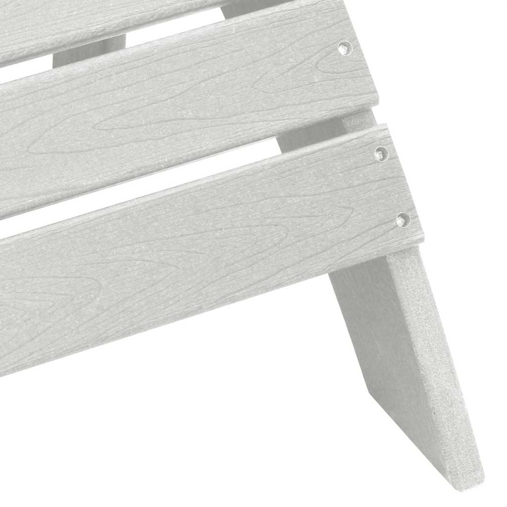 Garden Chair 2 pcs White 83 x 74 x 92 cm Polyethylene