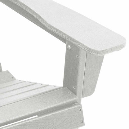 Garden Chair 2 pcs White 83 x 74 x 92 cm Polyethylene