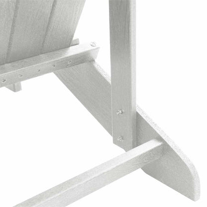 Garden Chair 2 pcs White 83 x 74 x 92 cm Polyethylene