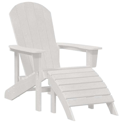 Garden Chair 2 pcs White 83 x 74 x 92 cm Polyethylene
