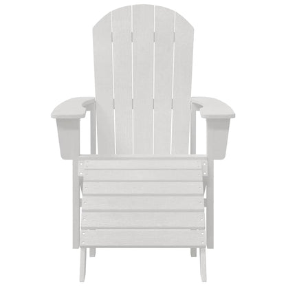 Garden Chair 2 pcs White 83 x 74 x 92 cm Polyethylene