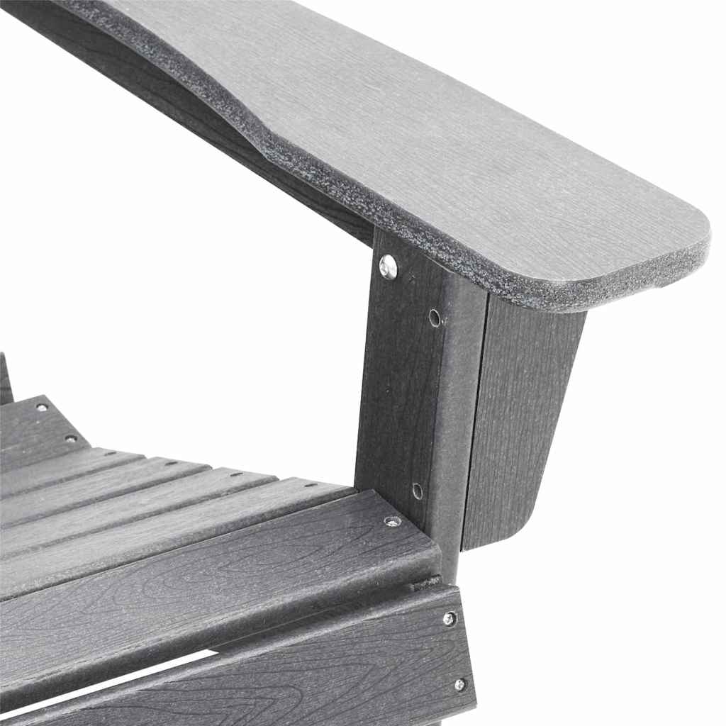 Garden Chair 2 pcs Light Grey 83 x 74 x 92 cm Polyethylene