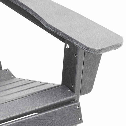 Garden Chair 2 pcs Light Grey 83 x 74 x 92 cm Polyethylene
