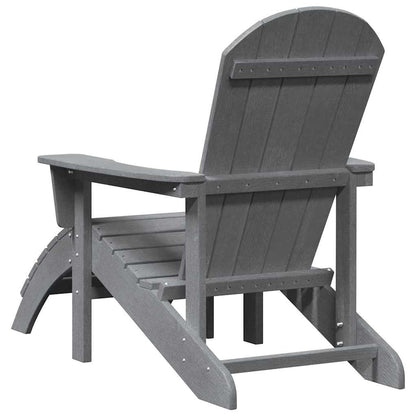 Garden Chair 2 pcs Light Grey 83 x 74 x 92 cm Polyethylene