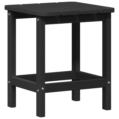 Garden Chair 3 pcs Black Polyethylene