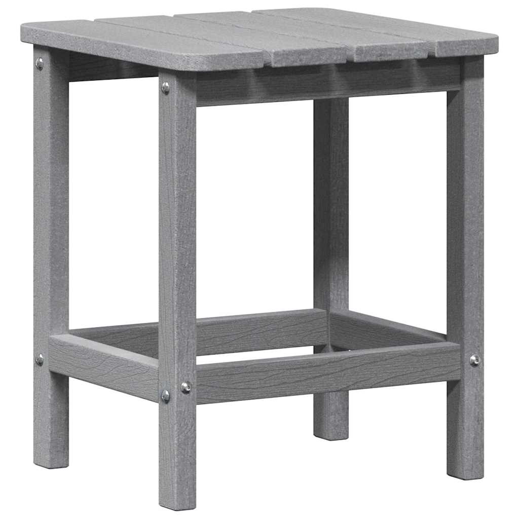 Garden Chair 3 pcs Light Grey Polyethylene
