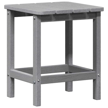 Garden Chair 3 pcs Light Grey Polyethylene