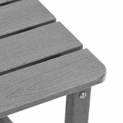 Sun Lounger Reclining 3 pcs Light Grey Polyethylene