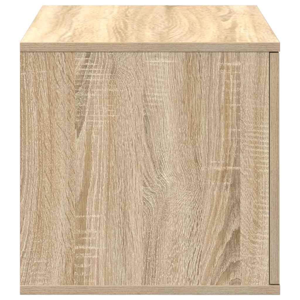 Storage Cabinet 2 pcs Sonoma Oak 127 x 41 x 40 cm