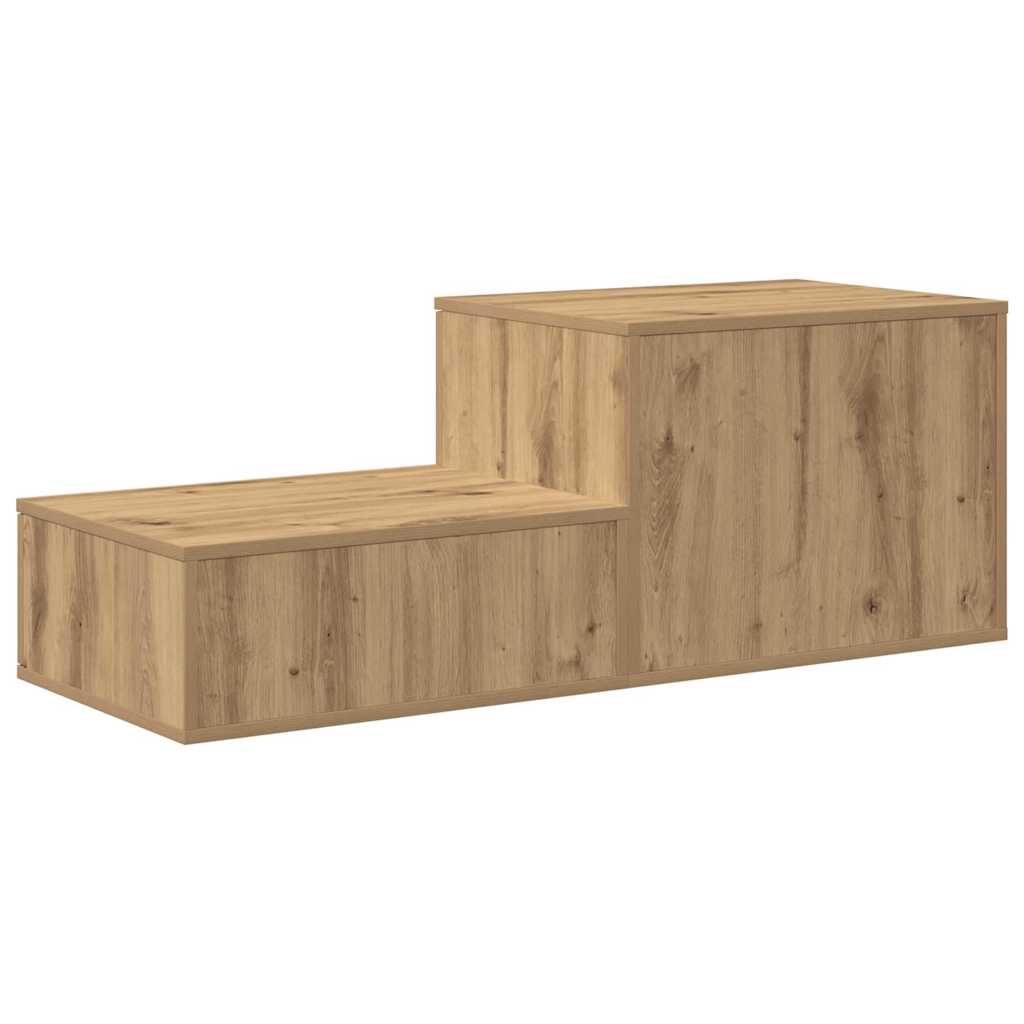 Storage Cabinet 2 pcs Artisan Oak 127 x 41 x 40 cm