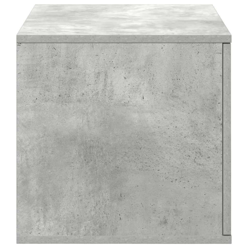 Storage Cabinet 2 pcs Concrete Grey 118 x 41 x 40 cm