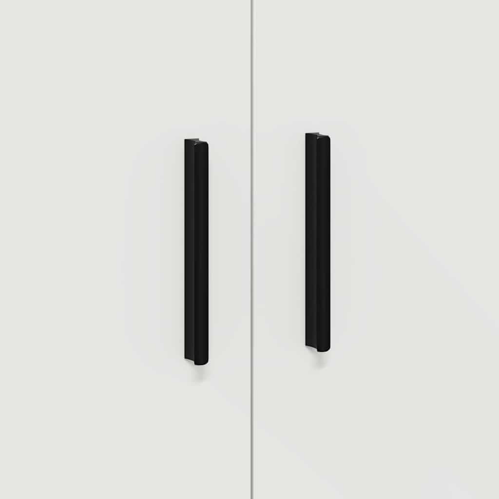 Storage Cabinet 2 pcs White 108 x 41 x 40 cm Engineered Wood