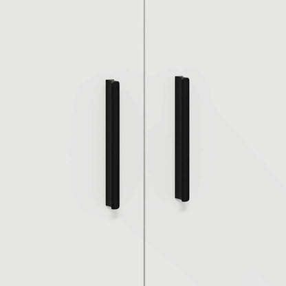 Storage Cabinet 2 pcs White 108 x 41 x 40 cm Engineered Wood