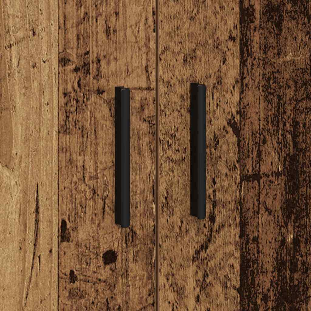 Storage Cabinet 2 pcs Old Wood 103 x 41 x 40 cm Engineered Wood