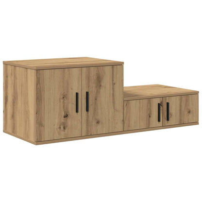 Storage Cabinet 2 pcs Artisan Oak 103 x 41 x 40 cm
