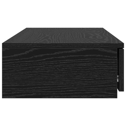 Bed Drawers Black Oak 100 x 36.5 x 16.5 cm Engineered Wood