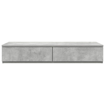 Bed Drawers Concrete Grey 100 x 36.5 x 16.5 cm Engineered Wood