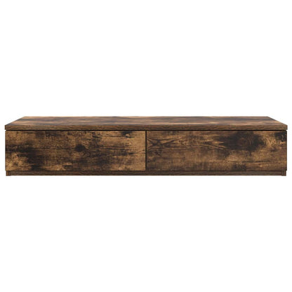 Bed Drawers Smoked Oak 100 x 36.5 x 16.5 cm Engineered Wood