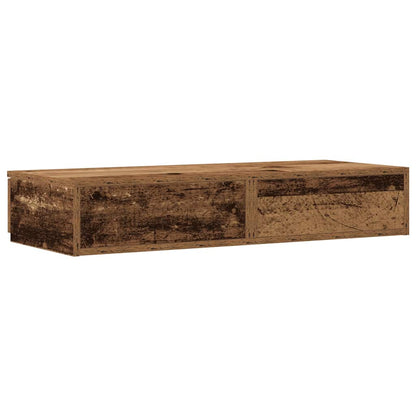 Bed Drawers Old Wood 100 x 36.5 x 16.5 cm Engineered Wood