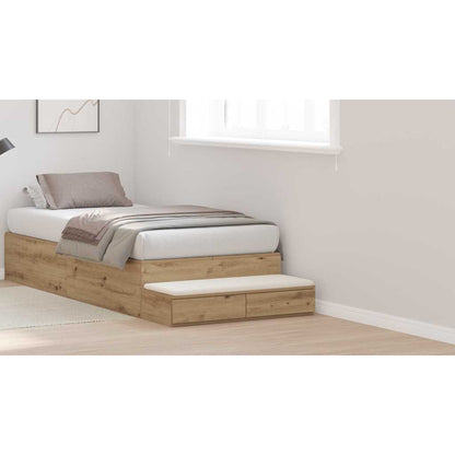 Bed Drawers Artisan Oak 100 x 36.5 x 16.5 cm Engineered Wood