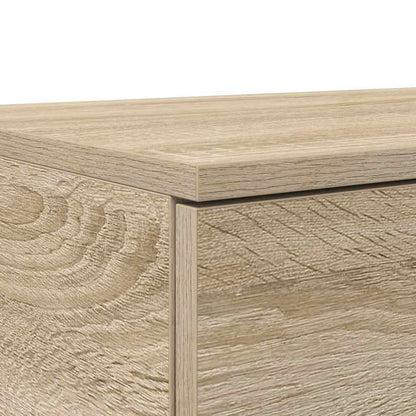 Bed Drawers Sonoma Oak 200x36,5x16,5 cm Engineered Wood