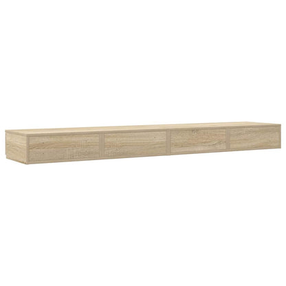 Bed Drawers Sonoma Oak 200x36,5x16,5 cm Engineered Wood