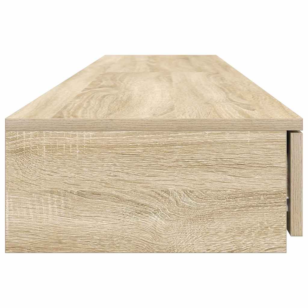 Bed Drawers Sonoma Oak 200x36,5x16,5 cm Engineered Wood