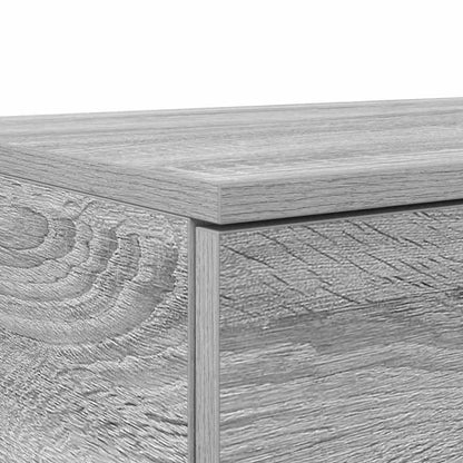 Bed Drawers Grey Sonoma 80 x 36.5 x 16.5 cm Engineered Wood